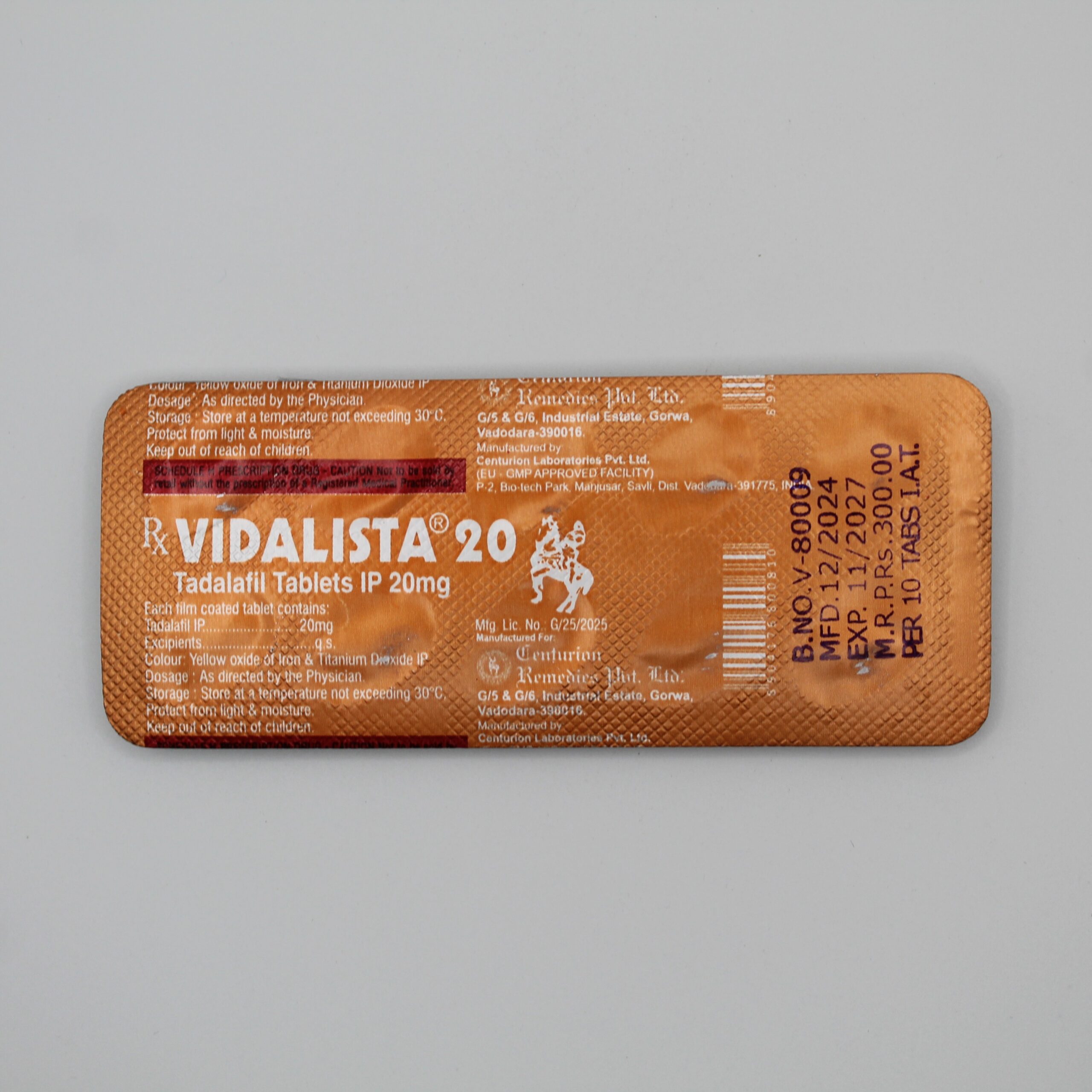 CIALIS 20 VIDALISTA 2